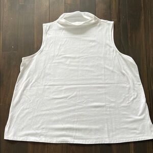 Eileen Fisher Sleeveless White Women's Top 2x